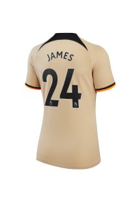 Chelsea Reece James #24 Voetbaltruitje 3e tenue Dames 2022-23 Korte Mouw